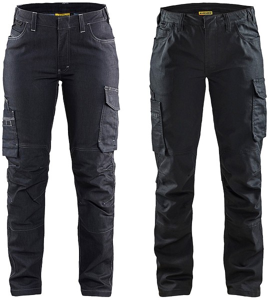Naisten housut denim stretch BLÅKLÄDER 71401141  