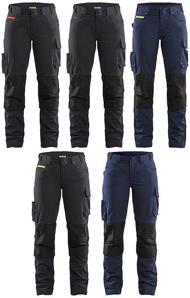 Naisten housut stretch  BLÅKLÄDER 71951330  