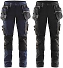 Naisten riipputaskuhousut stretch  BLÅKLÄDER 71151343