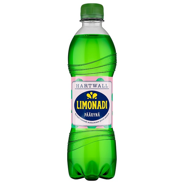 Hartwall Limonadi päärynä 0.5L 28271 pear soda 24 pcs/pkg