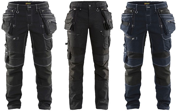 X1900 craftman's trousers stretch BLÅKLÄDER 19901141  