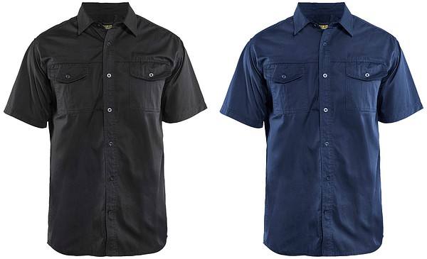 Short-sleeve collar shirt BLÅKLÄDER 32961190  