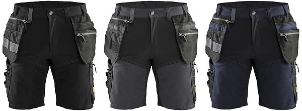 Shorts med hängfickor stretch BLÅKLÄDER 15981860  