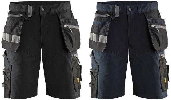 Shorts med hängfickor stretch BLÅKLÄDER 15981343  
