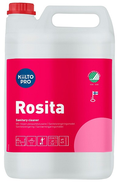 Kiilto Pro Rosita 5L T7084.005 WC-tilojen  puhdstusaine
