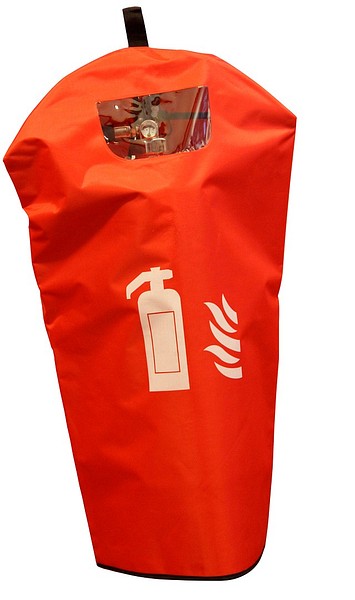 Cover bags for fire extinguishers  