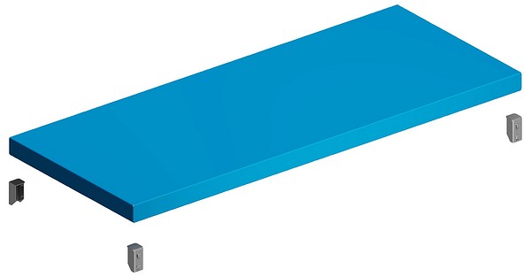 Extra shelf W:1000 x D400mm Includes brackets