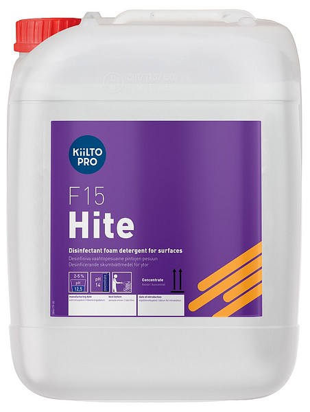Kiilto Pro F 15 Hite 20L 60180 cleaner disinfectant