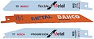Bosch Reciprocating saw blades, metal