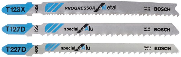 Bosch Jig saw blades, metal  