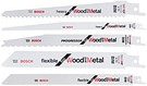 Bosch Reciprocating saw blades, wood and metal (nails)