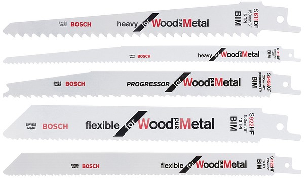 Bosch tigersågblad trä och metall (trä med spik)  