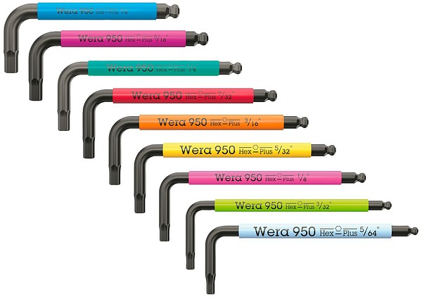 Wera 950 SPKS imperial L-keys  