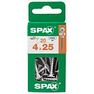 SPAX Leveäkanta WIROX TX20 4,0x25
