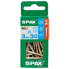 SPAX Countersunk A2 TX20 3,5x30
