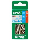 SPAX Countersunk A2 TX20 3,5x40