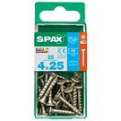 SPAX Countersunk A2 TX20 4,0x25