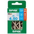 SPAX Countersunk A2 TX20 4,0x50