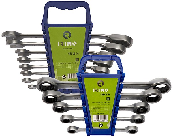 Irimo Ratchet ring spanner sets  