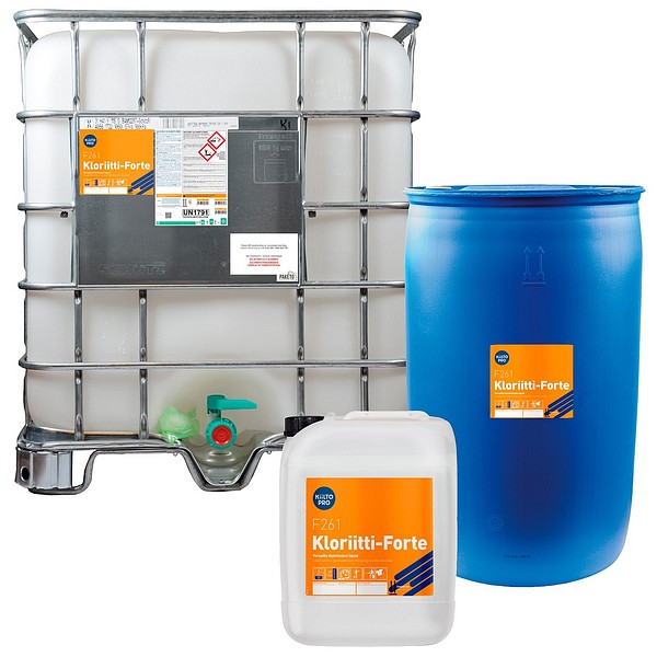 Kiilto F 261 Kloriitti-Forte chlorinated disinfectant  