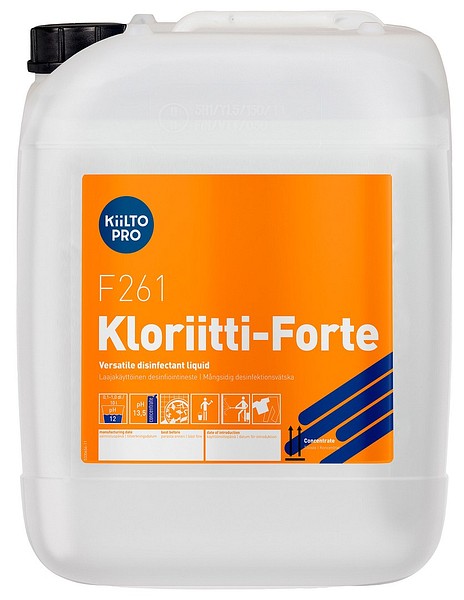 Kiilto F 261 Chlorine-Forte 20L 80656 chlorine disinfectant