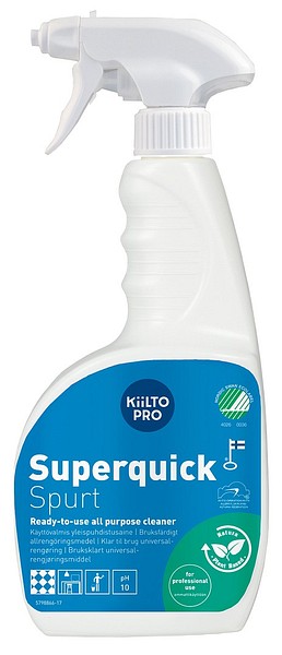 Kiilto Pro Superquick Spurt 750ml 410462 allrengöringsmedel 6 st/låda