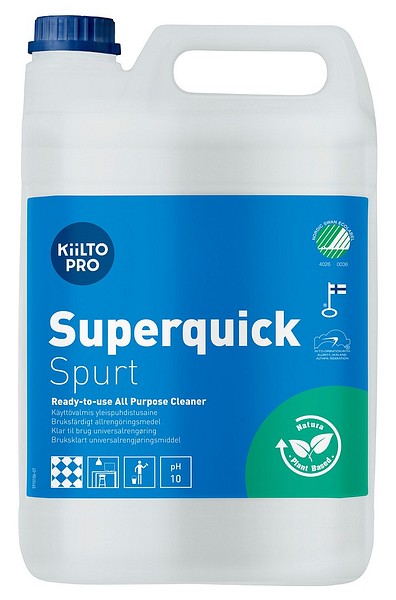 Kiilto Pro Superquick Spurt 5L 410463 allrengöringsmedel 3 st/förp