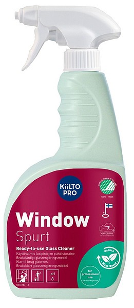 Kiilto Pro Window Spurt 750ml 411252 glasrengöringsmedel 6/låda
