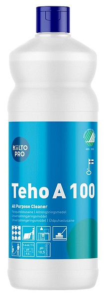 Kiilto Pro Teho A 100 1L T7070.001 allrengöringsmedel 6/låda