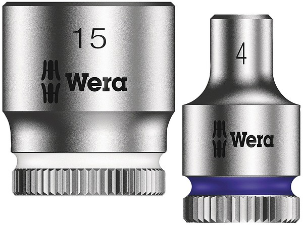 Wera 1/4" hylsyavaimet (mm)  