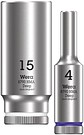 Wera 1/4&quot; pitkät hylsyavaimet