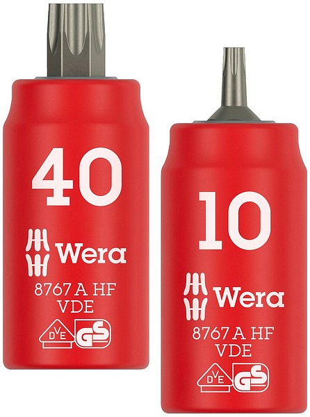 Wera 1/4'' VDE Torx sockets  