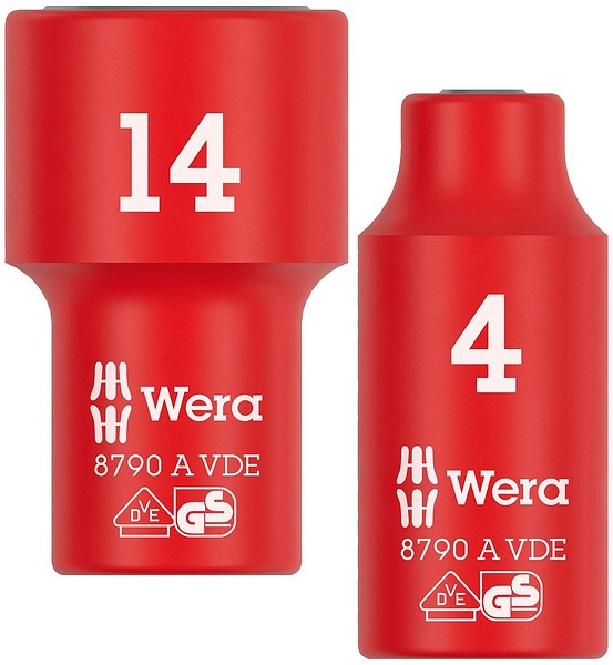 Wera 1/4'' VDE sockets  
