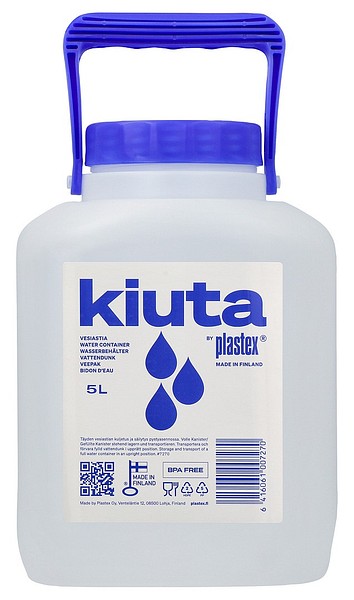 Water container HD 5,00L +cork 90mm PL 7270 10/220