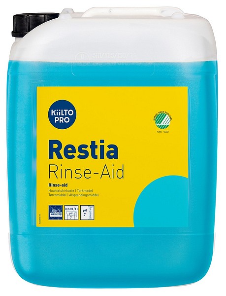 Kiilto Pro Restia Rinse-aid 20L 63045