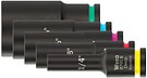 Wera 3/8&quot; pitkät iskuhylsyt tuuma