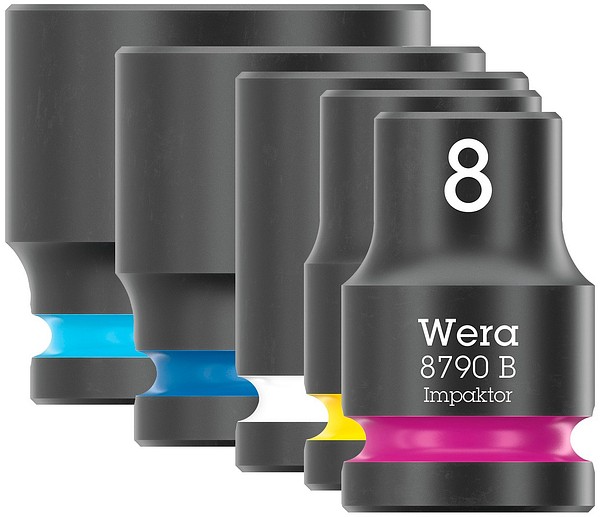 Wera 3/8'' iskuhylsyt mm  