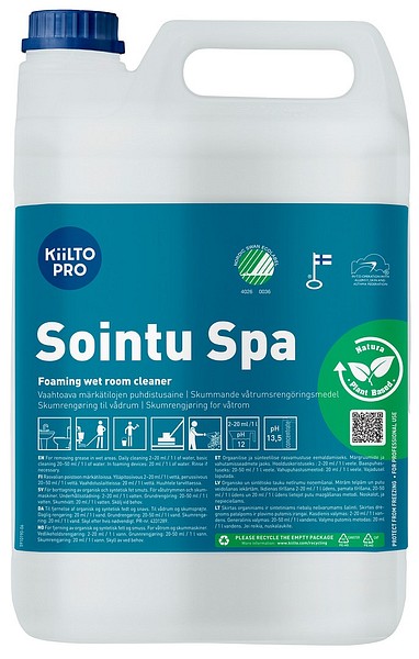 Kiilto Pro Sointu Spa 5L T7082.005 vaahtoava puhdistusaine