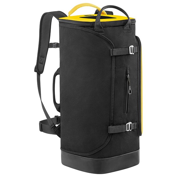 Utrustningsryggsäck PETZL Expert 40 40l, gul, från sidan öppningsbar