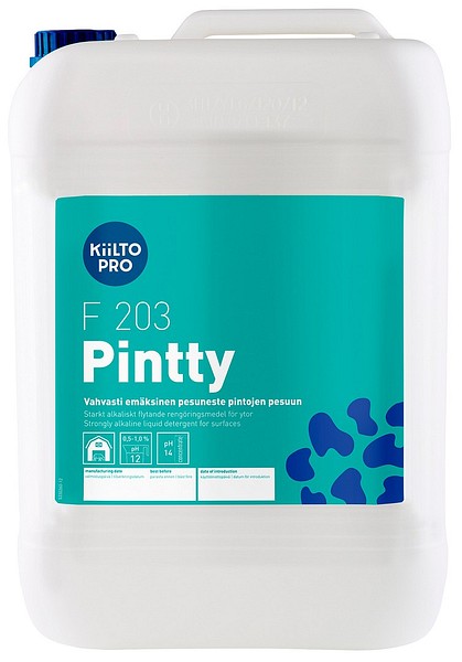 Kiilto Pro F 203 Pintty 10L 80260 emäksinen vaahtopesuaine
