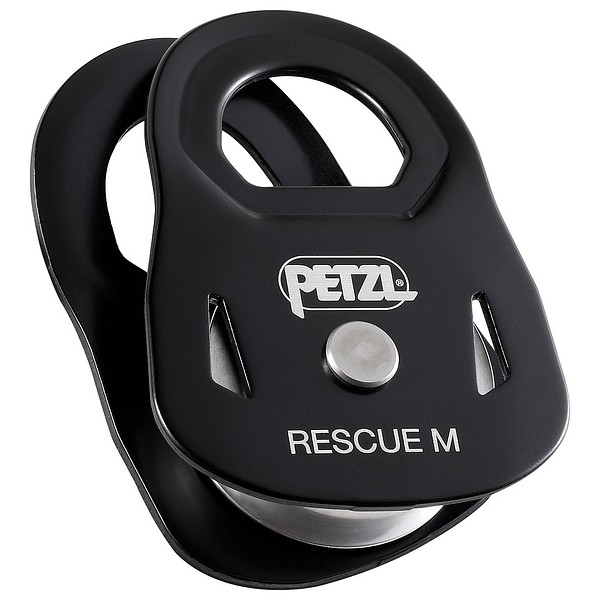 Block PETZL Rescue M Black 6-13mm, EN12278, 95%, 36kN, svart