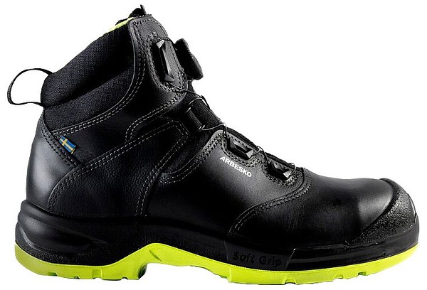 Safety shoe ARBESKO Umeå 949 47 higfh, Boa, EN ISO 20345:2022 S7S
