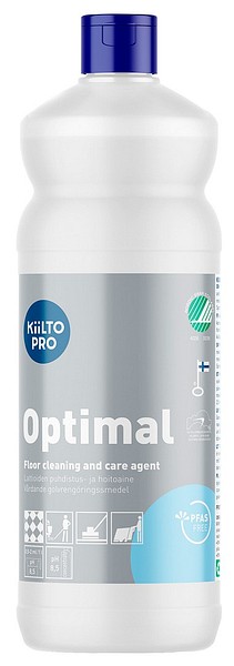 Kiilto Pro Optimal 1L 41125 golvrengöring 6/låda