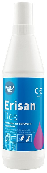 Kiilto Pro Erisan Des 500ml 8126 pintadesinfektioaine 12kpl/ltk