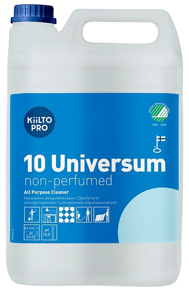 Kiilto Pro 10 Universum 5L hajust. T6022.055 yleispesuaine 3 kpl/pak