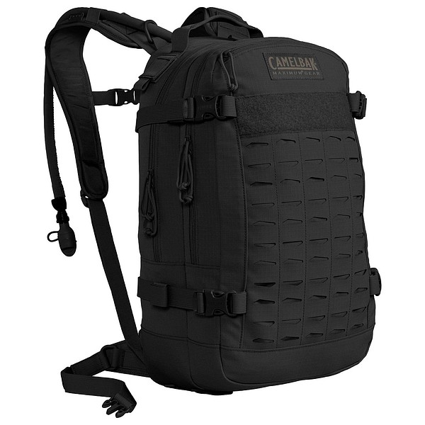 HAWG MilS 20L reppu 3L juomasäiliö Mil Spec Crux Long musta