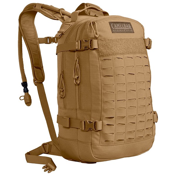 HAWG MilS 20L reppu 3L juomasäiliö Mil Spec Pack Crux Long ruskea