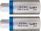 Sloky 3/8&quot; torque adapters for sockets