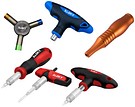 Sloky handles for torque adapters and bits
