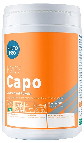 Kiilto Pro F 207 Capo 900g 80614 Desinfektionspuder, klor